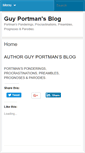 Mobile Screenshot of guyportman.com